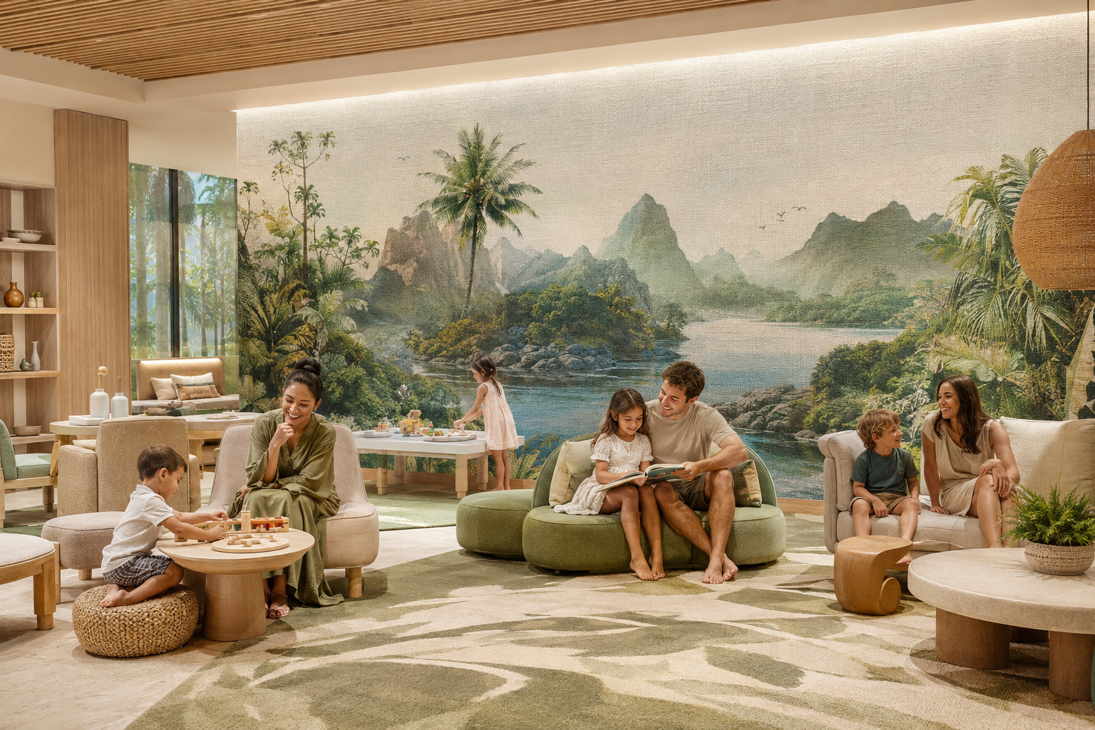 Hotéis e resorts para famílias